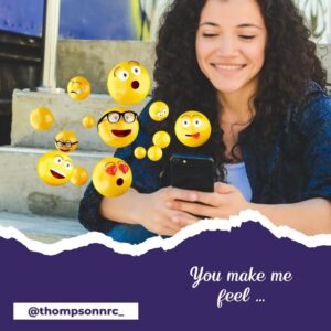 DAY 23 - Send a friend or family member an emoji that tells them how to feel about them