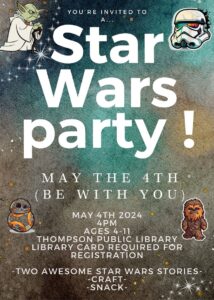 Star Wars Party @ Thompson Public Library